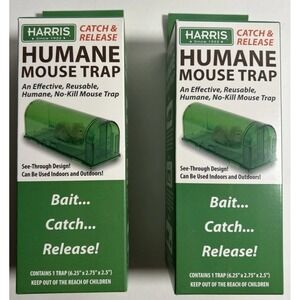Harris Humane Mouse Trap - Catch & Release (2-pack)